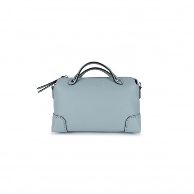 FENDI BLUE BY THE WAY LEATHER SHOULDER BAG 8BL146ARBBF1NQ0 (28*17*13cm)